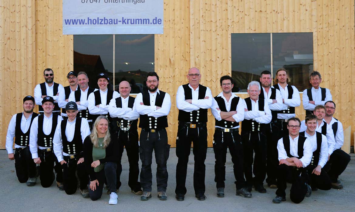 Holzbau Krum Unterthingau - Team